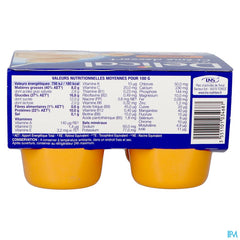 Delical Creme Dessert La Floridine Abricot 4x200g