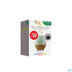 Phytosun® Diffuseur Mauna Black & Mint – 2 Couvercles – Huiles Essentielles -10 €