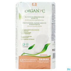 Organyc Serviette Maternite Premiers Jours 12