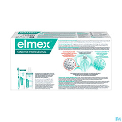 elmex Sensitive Professional Dentifrice Dents Sensibles 2x75ml