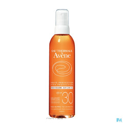 Eau Thermale Avène Huile solaire SPF30 Soins solaires ORANGE