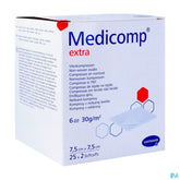 Medicomp 7,5x7,5cm 6pl. St. 25x2 P/s