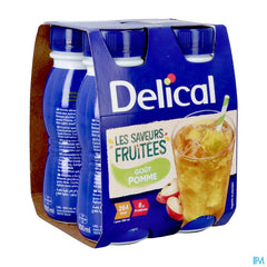 Delical Boisson Fruitee Pomme 4x200ml