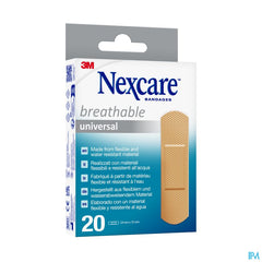 Nexcare 3m Breath.univ.19x72mm Strips 20 N0320ns-0