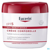 pH5 Crème Corporelle Peau Sèche et Sensible Pot 450ml