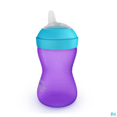 Philips Avent Gobelet Bec Dou Tuit 300ml Lila