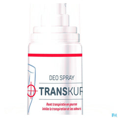 TRANSKUR DEO SPRAY transpiration excessive odeur corporelle anti-transpirant anti-odeur