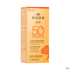 Nuxe Sun Fluide Visage Spf50 50ml Nf