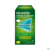Nicorette® Freshmint Gomme à Mâcher — pour arrêter de fumer — 105 pièces, 4 mg de nicotine