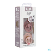 Bibs 2 Sucette Duo Woodchuck Blush