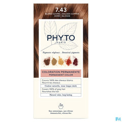 Phytocolor 7.43 Blond Fonce Cuivre Dore