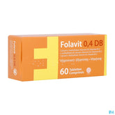 Folavit 0,4mg Db Comp 60