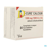 D-cure Calcium 1000mg/1000ui Comp Croquer 84