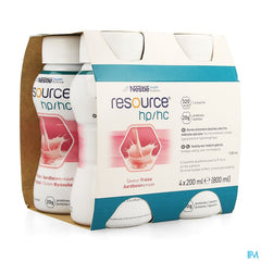 Resource Hp Hc Fraise Bouteille 4x200ml