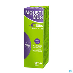 Moustimug Kids 9,5% Deet Spray 100 ml