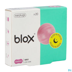 Blox Cire Naturelle Bouchons Oreille 10 Paires