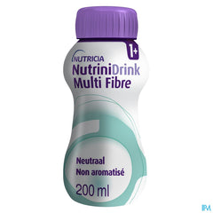 Nutrinidrink Multi Fibre Goût Neutre Bouteille 200ml