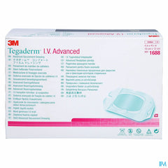 Tegaderm Iv Advanced Dressing 10,0x12,0cm 50 1688