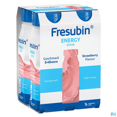 Fresubin Energy Drink Fraise Fl 4x200ml