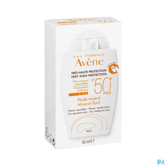 Eau Thermale Avène - Fluide minéral SPF 50+ teinté