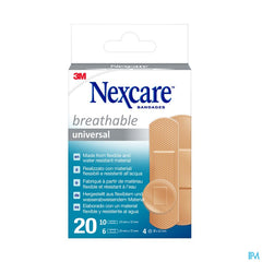 Nexcare 3m Breathabl.univer. Ass. Strips20 N0320as