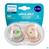 Philips Avent Sucette +0m Air Mix Fruits