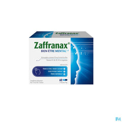 Zaffranax® Bien-être Mental 60 Gélules - Stress (4), Fatigue (3), Émotionnel (1)