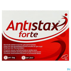 Antistax Forte Jambes Lourdes Et Douloureuses 60 Comprimés Pelliculés