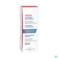 Ducray ARGEAL Shampooing traitant Sébo-absorbant cheveux gras - Absorbe l'excès de sébum