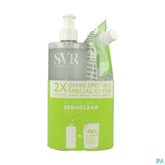 Svr Sebiaclear Eau Micellaire 400ml + Refill 400ml
