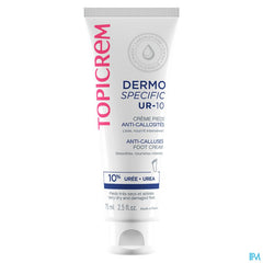 Topicrem Ur10 Creme Pieds A/callosites Tube 75ml