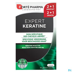 Expert Keratine Caps 120 2+1 Gratuit