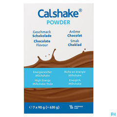 Calshake Energie Chocolat Sachet Pdr 7x90g