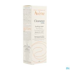 Eau Thermale Avène CLEANANCE HYDRA Crème apaisante - Restaure le confort cutané - Peaux à imperfections irritées et desséchées par des traitements