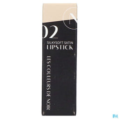 Couleurs De Noir Silkysoft Satin Lipstick 02