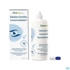Careway Eyes Sol Lentilles All In 1 360ml+etui