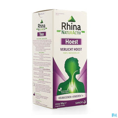Rhina Naturactiv 133ml - Toux sèche, Toux grasse, Gorge irritée