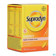 Supradyn Energy Comp 30 Nf Rempl.3150265