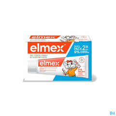 Elmex Dentifrice Enfant 2-6a 2x50ml