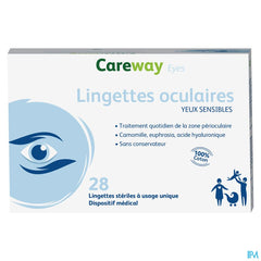 Careway Eyes Lingettes Oculaires 28