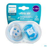 Philips Avent Sucette 6m+ Boy