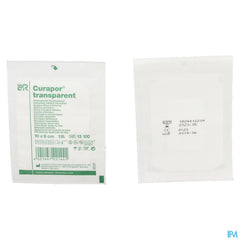 Curapor Transparent Steril 10cmx 8cm 5 13100
