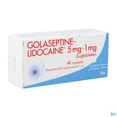 Golaseptine Lidocaine Comp A Sucer 40