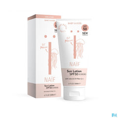 Naif Baby&kids Sun Ip50 N/parf Lotion Tube 200ml