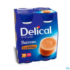 Delical Boisson Lactée Hp-hc Caramel 4x200ml