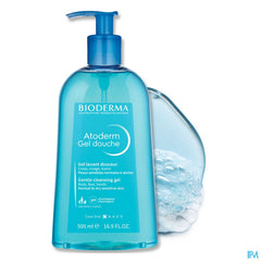 Bioderma Atoderm Gel Douche Pompe 1l