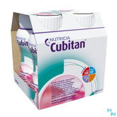 Cubitan Goût Fraise Bouteilles 4x200ml