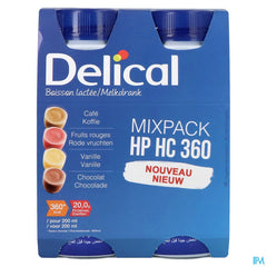 Delical Hphc 360 Mixpack 4x200ml