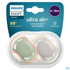 Philips Avent Sucette +6m Air Olive