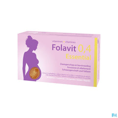 Folavit 0,4mg Essential Comp 90 + Caps 90 Nf